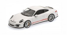 Porsche 911 (991) R year 2016 white 1:43 Minichamps 410066221